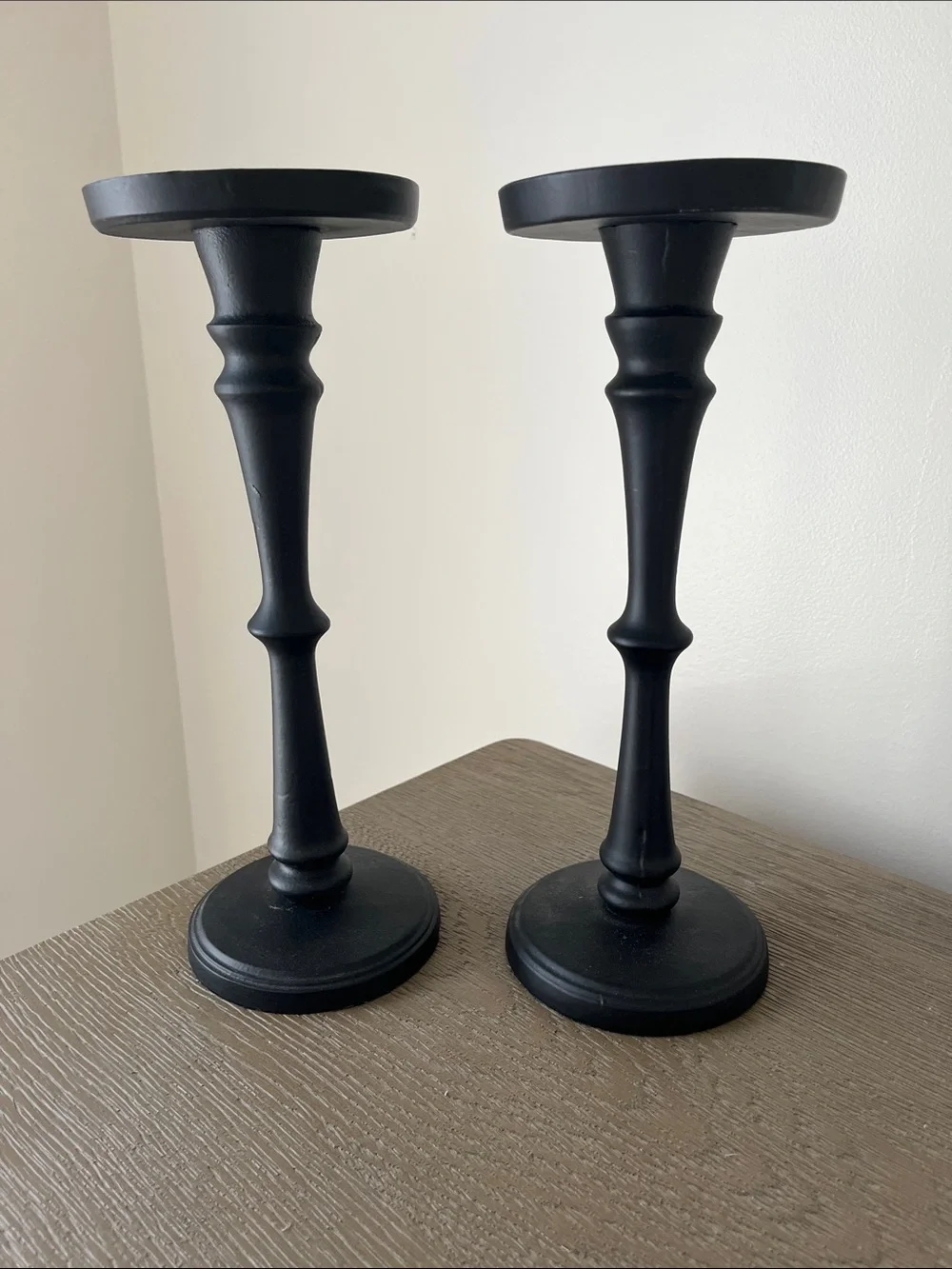 Pottery Barn Pillar Candle Holders